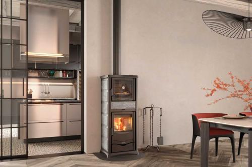 stove TermoRossella Forno Petra from La Nordica